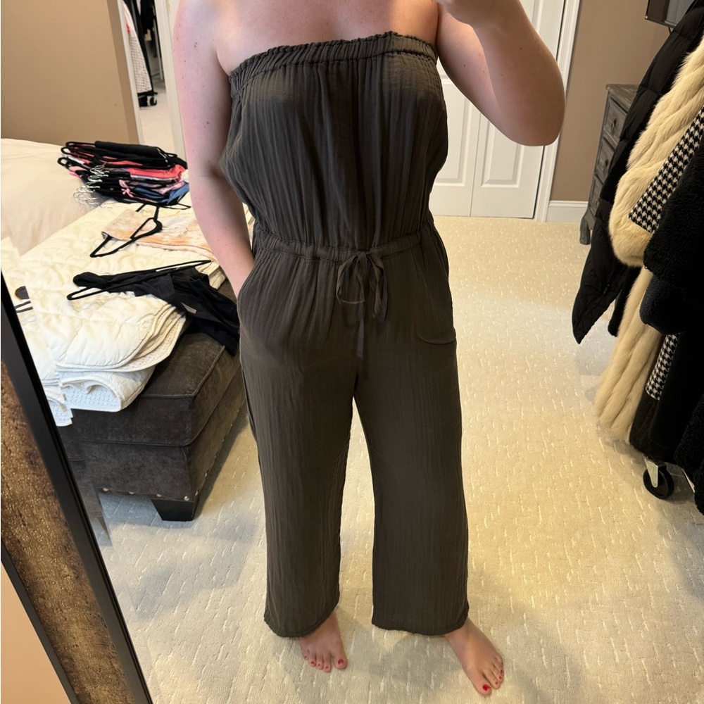 Velvet Gauze Jumpsuit